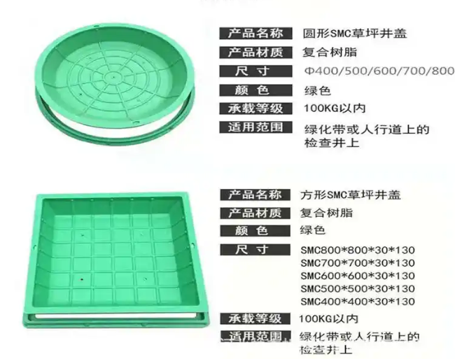 盐城树脂复合种植井盖展示